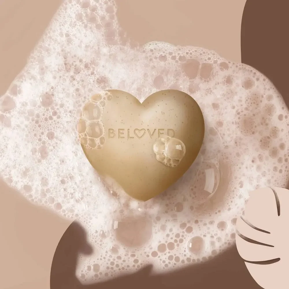 Beloved Coconut & Warm Vanilla Vegan Bar Soap Moisturizing Natural Clean‎ NEW